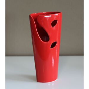Váza keramická červená HL751470