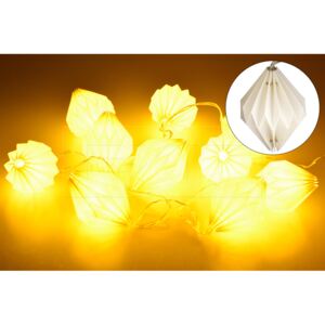 H&S collection - Svítící lampionky HS (160cm) 10LED - Teplá bílá - 8711295523366
