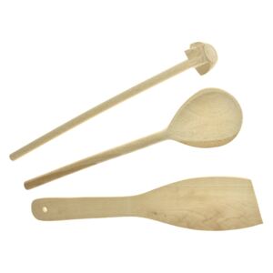 OEM - Dřevěné vařečky - Set 3ks (30cm) - 5904512018162