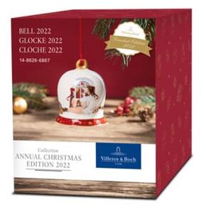 Annual Christmas Edition 2022 zvonek 6cm, Villeroy & Boch