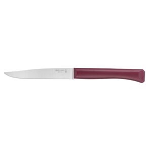 OPINEL Bon Appetit steakový nůž s polymerovou rukojetí, granátový, čepel 11 cm