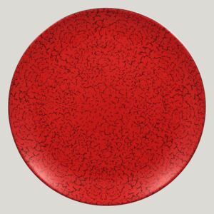 Ruby talíř mělký 27 cm - červená