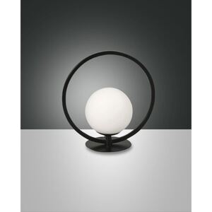 Italská LED lampička Fabas Table 3388-30-101 černá