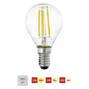 EGLO Stmívatelná LED žárovka E14 4W 11754 vintage Eglo