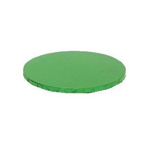 Kulatá podložka pod dort zelená 25x1,2 cm - Decora