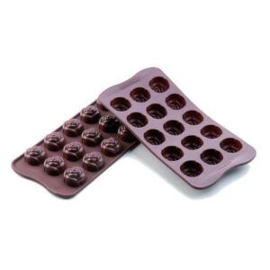 Silikonová forma na čokoládu – růžičky - Silikomart
