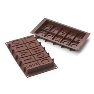 Silikonová forma na čokoládu I LOVE CHOCOLATE - Silikomart