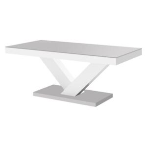 Hubertus Konferenční stolek VICTORIA MINI MAT Barva: Světle šedo/bílý