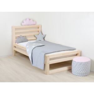 Benlemi Dětská postel DELUXE Barva: Přírodní dekor bez laku, Rozměr: 80 x 160 cm