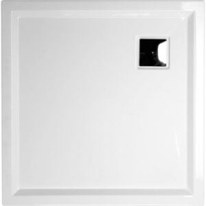 Polysan AVELIN sprchová vanička akrylátová, čtverec 90x90x4cm, bílá