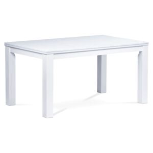 Jídelní stůl 150x90 cm, barva bílá WDT-181 WT