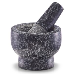 Granitový hmoždíř s paličkou Granit , 9x6,5 cm, ZELLER