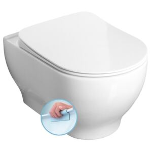 Sapho GARCIA WC mísa závěsná rimless, 36,5x52,5 cm