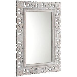 Sapho SCULE zrcadlo v rámu, 80x120cm, bílá