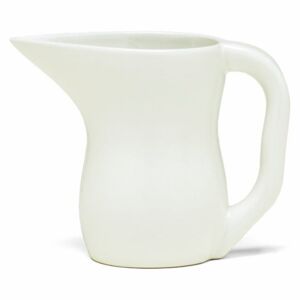 Bílá kameninová mléčenka Kähler Design Ursula, 420 ml