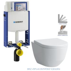 AKCE/SET/GEBERIT - SET Kombifix KOMBIFIX ECO pro závěsné WC, nádržka UP 320 bez Ovládací desky + WC LAUFEN PRO RIMLESS + SEDÁTKO (110.302.00.5 LP1)
