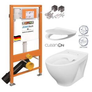 AKCE/SET/JOMO - SET JOMO Duofix modul pro závěsné WC + montážní sada + sedátko + WC CERSANIT CLEANON MODUO (174-91100700-00 MO1)