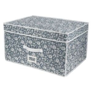 Modrý vakuový úložný box na oblečení Compactor Signature Vicky 3D Vacuum Bag, 150 l