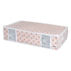 Růžový vakuový úložný box na oblečení pod postel Compactor Signature Blush 3D Vacuum Bag, 145 l