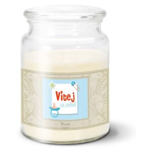 Svíčka velká SABLO - Vítej na světě 2 500 g