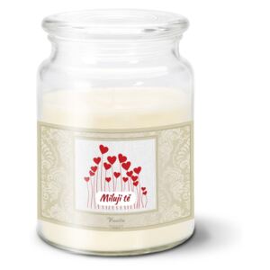 Svíčka velká SABLO - Miluji tě 2 500 g