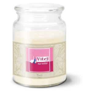 Svíčka velká SABLO - Vítej na světě 4 500 g