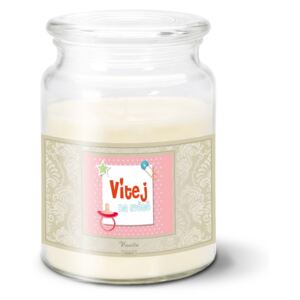 Svíčka velká SABLO - Vítej na světě 3 500 g