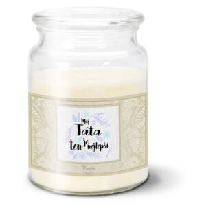 Svíčka velká SABLO - Můj táta je ten nejlepší 500 g