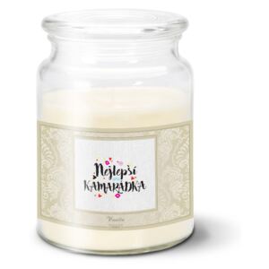 Svíčka velká SABLO - Nejlepší kamarádka 500 g