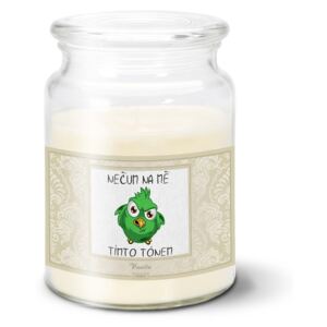 Svíčka velká SABLO - Nečum na mě tímto tónem 500 g