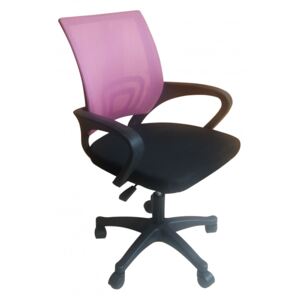 Shoptop Otočná židle MORIS růžová