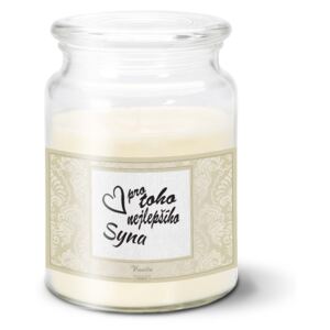 Svíčka velká SABLO - Pro toho nejlepšího syna 500 g