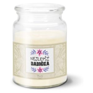 Svíčka velká SABLO - Nejlepší babička 500 g