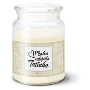 Svíčka velká SABLO - Pro toho nejlepšího tatínka 500 g