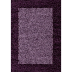 Vopi Kusový koberec Life Shaggy 1503 lila 60 x 110 cm