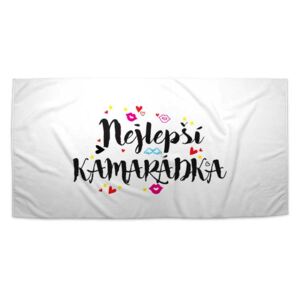 Ručník SABLO - Nejlepší kamarádka 30x50 cm