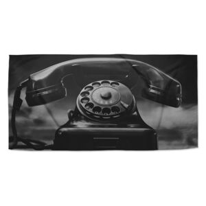 Ručník SABLO - Starý telefon 30x50 cm
