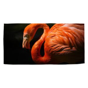 Ručník SABLO - Plameňák 70x140 cm
