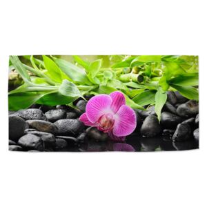Ručník SABLO - Růžová orchidej 30x50 cm