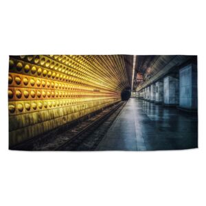 Ručník SABLO - Pražské metro 30x50 cm