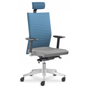 LD seating Element 435-SYS-F40-N6 - Kancelářská židle - modrá/šedá