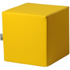 ANTARES Kubo - Sedací kostka 48x48x48cm - Žlutá