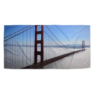 Ručník SABLO - Golden Gate v mlze 30x50 cm