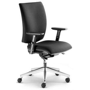 LD seating Lyra 235-SYS-F80-N6 - Kancelářšká židle - Černá