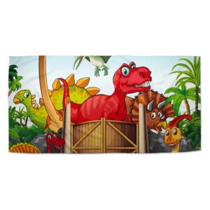 Ručník SABLO - Dinosauři 4 30x50 cm