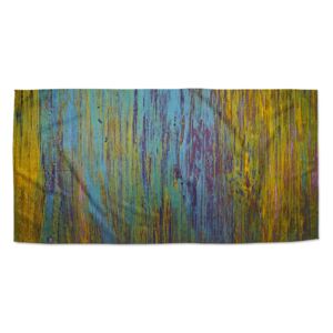 Ručník SABLO - Dřevěná abstrakce 30x50 cm