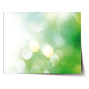 Plakát SABLO - Zelená abstrakce 60x40 cm