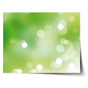 Plakát SABLO - Zelená abstrakce 2 90x60 cm