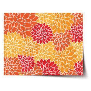 Plakát SABLO - Barevné květiny 60x40 cm