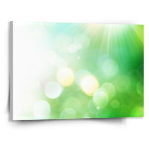 Obraz SABLO - Zelená abstrakce 50x50 cm